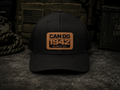 Black Trucker Hat for Everyday Wear | Veteran-Owned Can Do Supply Co.