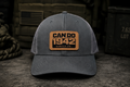 Grey Trucker Hat for Everyday wear | Veteran-Owned Can Do Supply Co.